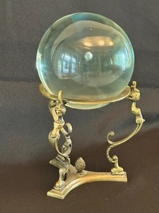 lot 301 image: Decorative Murano Art Glass Sphere on Stand