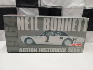 lot 10 image: Action Racing Historical Series Neil Bonnet 124th Scale Die Cast Car