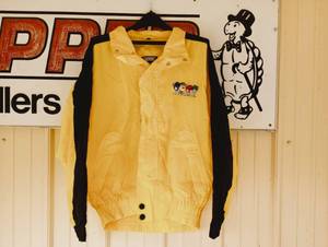lot 97 image: NRG M&M Racing Medium Hooded Zipper Front Closure Coat  Jacket