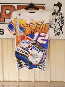 lot 115 image: Jimmy Mayfield #12 Mobil Racing Medium T-Shirt