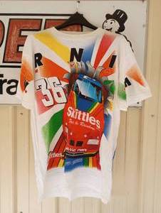 lot 124 image: Tultex Ernie Irvan #36 Skittles Large T-Shirt