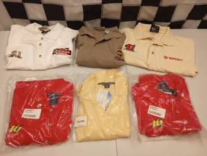 lot 138 image: Team Caliber Adult Medium Polo shirts,