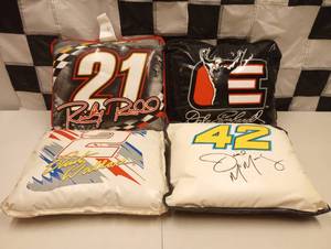lot 144 image: Assorted Nascar Bleacher Seat Cushions