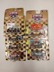 lot 158 image: Racing Champions 50th Anniversary Commemorative Series 164th Scale Die Cast Stock Cars