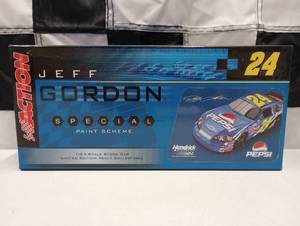 lot 184 image: Action Special Paint Scheme Jeff Gordon #24 Pepsi 124th Scale Die Cast Car