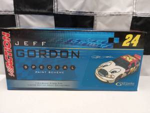 lot 185 image: Action Special Paint Scheme Jeff Gordon #24 Foundation Mighty Mouse  124th Scale Die Cast Car