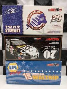 lot 199 image: Action Racing 124th Scale Die Cast Cars