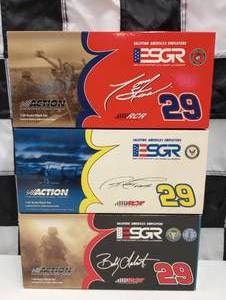 lot 201 image: Action Racing ESGR 124th scale die cast cars