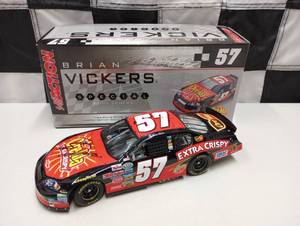 lot 207 image: Action Racing Special Paint Scheme AUTOGRAPHED Brian Vickers 124th Scale Die Cast Car
