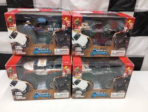 lot 227 image: Action Muscle Machines 143rd Scale Monster Trucks