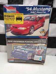 lot 243 image: (2) Monogram 125th Scale Nascar Model Kits.