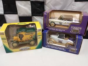 lot 273 image: Die Cast Coin Banks