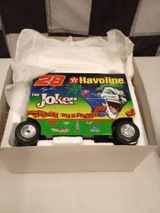 lot 280 image: Action Kenny Irwin #28 TexacoJoker 116th Scale Pit Wagon & Jimmy Spencer #23 Winston 124th Scale Die Cast