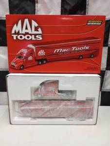 lot 295 image: Motorsports Authentics Mac Tools 164th Scale Die Cast Hauler.