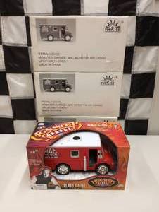 lot 262 image: Fun Rise Monster Garage Mac Monster Air Cargo Truck.