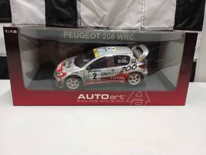 lot 326 image: Autoart Performance Peugeot 206 WRC 118th Scale Die Cast Cars