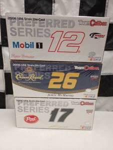 lot 343 image: Team Caliber Preferred Series 124th Scale Die Cast Cars