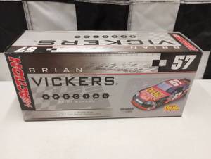 lot 355 image: Action Special Paint Scheme AUTOGRAPHED Brian Vickers #57 Ore-Ida 124th Scale Die Cast Car