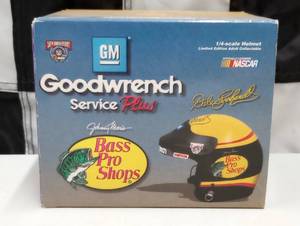 lot 402 image: Action Dale Earnhardt 1998 Bass Pro 14th Scale Helmet