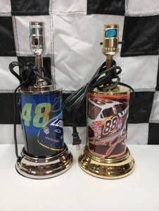 lot 416 image: Nascar Table Lamps