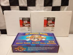 lot 422 image: The Inaugural Race Bake Easy Bake Pan & Cutting Boards