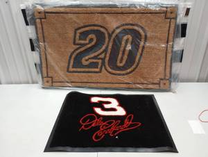 lot 426 image: Dale Earnhardt #3 & #20 Door Mats