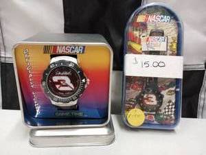 lot 436 image: Game Time Nascar Dale Earnhardt #3 Wrist Watches