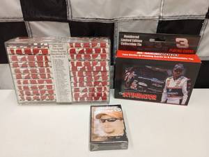lot 440 image: Tree House 1995 Autograph Series Racing Matchbox Set & Playing Cards