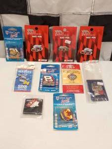 lot 442 image: Assorted Nascar Hat  Collectors Pins