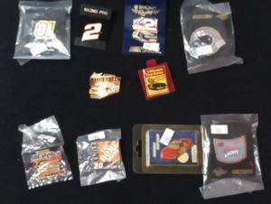 lot 445 image: Assorted Nascar Hat  Collectors Pins