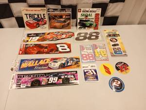 lot 455 image: Assorted Nascar Stickers