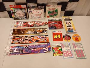 lot 456 image: Assorted Nascar Stickers