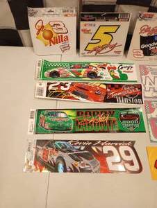 lot 458 image: Assorted Nascar Stickers