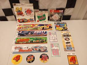 lot 459 image: Assorted Nascar Stickers