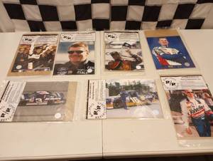 lot 462 image: Assorted Racing Reflections Head Shot 8 x 10 Photos