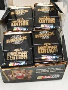 lot 469 image: 1992-93 Maxx Racing Cards Boxes Unopened Pacaks