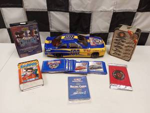 lot 476 image: Assorted Nascar Racing Trading Cards & Tin Cards