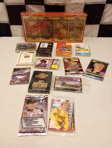 lot 477 image: Assorted Nascar Racing Trading Card Packs & Sets