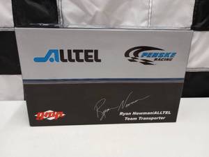 lot 499 image: gmp Ryan Newman Alltel Team Transporter Die Cast