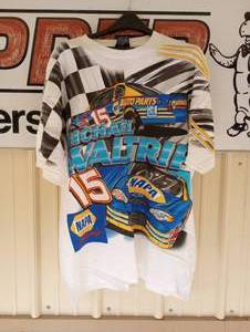 lot 557 image: Chase Authentic Michael Waltrip  #15 Napa Large T-Shirt