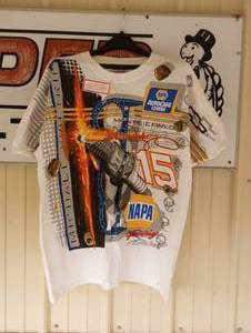lot 570 image: Chase Authentic Michael Waltrip  #15 Napa Medium T-Shirt