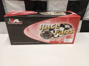 lot 594 image: Action Race Fans Dale Earnhardt Jr. #8 Budweiser 124th Scale Die Cast Car