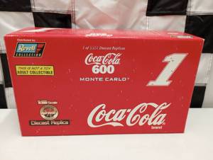 lot 646 image: Revell #1 Coca Cola 600 118th Scale Die Cast Car