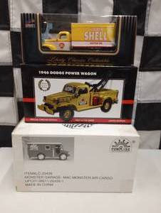 lot 655 image: Assorted Truck Die Cast Coin Banks