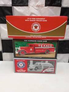 lot 660 image: Assorted Truck Die Cast Coin Banks