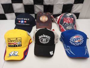 lot 688 image: Assorted Nascar Adjustable Caps