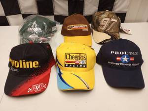lot 691 image: Assorted Nascar Adjustable Caps