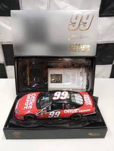 lot 710 image: Owners Elite Carl Edwards #99 Office Depot 124th Scale Die Cast Car