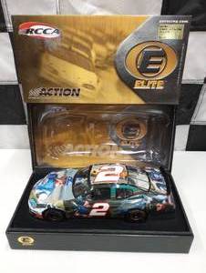 lot 727 image: Action Elite Rusty Wallace #27 Milestones  Last Call Year-In-Review 124th Scale Die Cast Car