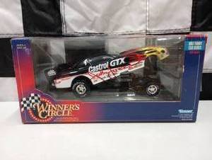 lot 741 image: Winners Circle John Force Castrol GTX Funny Car 124th Scale Die Cast
